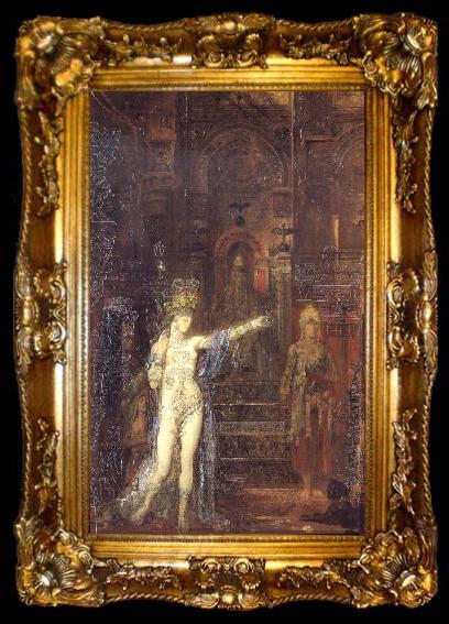 framed  Gustave Moreau Salome Dancing, ta009-2